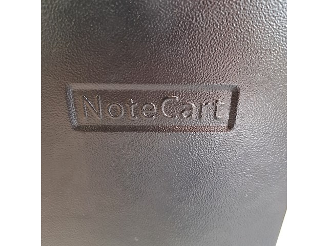 4x laptopkar notecard leba, zwart - afbeelding 4 van  4