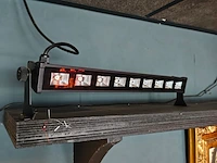 4x led blacklight lampen met 3 discolampen, ibiza, zwart - afbeelding 2 van  5