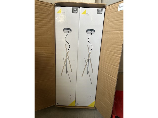 4x led hanglamp trio, tiriac - afbeelding 1 van  4
