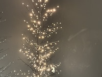 4x led kerstboom, zwart - afbeelding 1 van  2