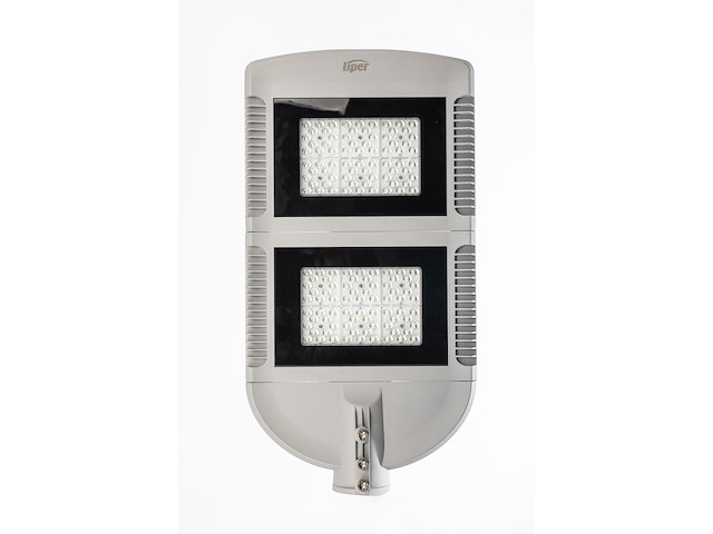 4x led straatverlichting 100w liper, grijs, 2024 - afbeelding 1 van  4