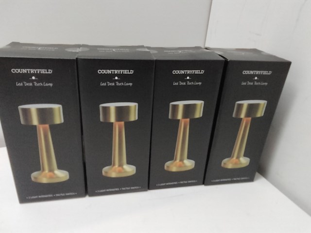 4x led tafellamp met touch bediening - afbeelding 1 van  3