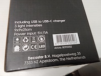 4x led tafellamp met touch bediening - afbeelding 3 van  3