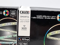 4x ledstrip, calex, smart multi color led strip - afbeelding 3 van  5