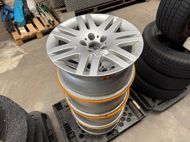 4x lichtmetalen velg bmw, 5-serie - afbeelding 1 van  4