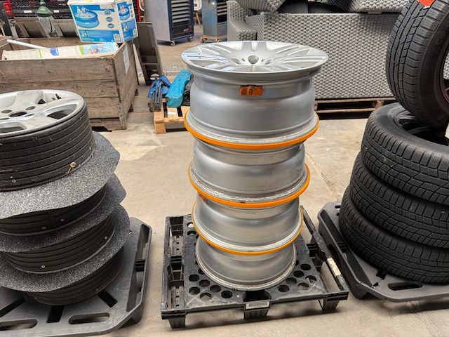 4x lichtmetalen velg bmw, 5-serie - afbeelding 4 van  4