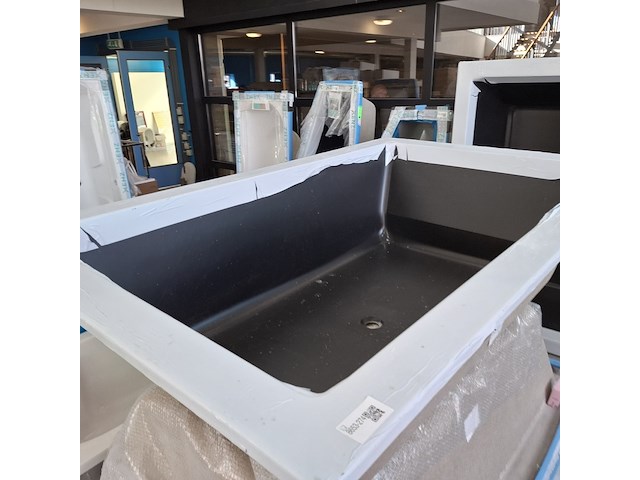 4x ligbad xenz, society , mat zwart - afbeelding 1 van  6