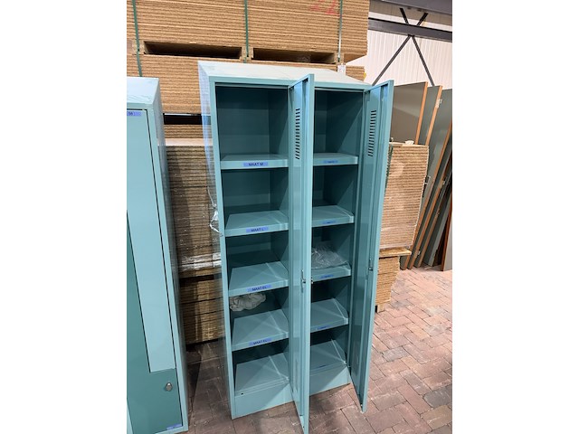 4x locker, lichtblauw - afbeelding 2 van  2