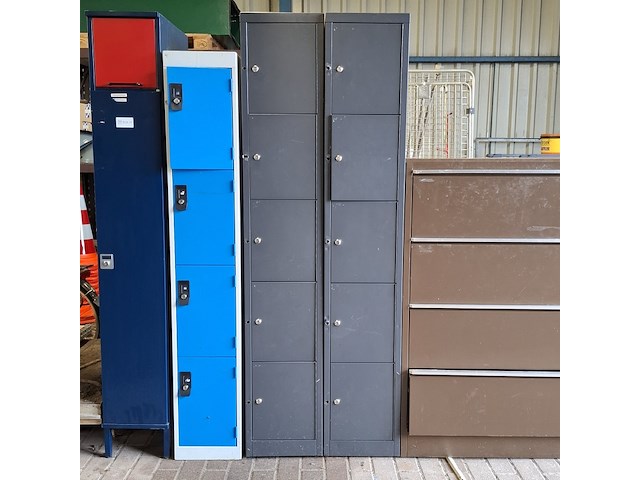4x lockerkast en 1x ladenkast - afbeelding 13 van  16