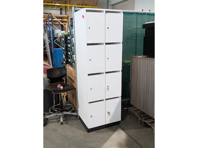 4x lockerkast, o.a. olssen met xs 731 codesloten - afbeelding 1 van  7