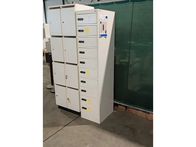 4x lockerkast, o.a. olssen met xs 731 codesloten - afbeelding 2 van  7