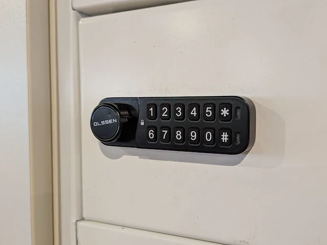 4x lockerkast, o.a. olssen met xs 731 codesloten - afbeelding 4 van  7