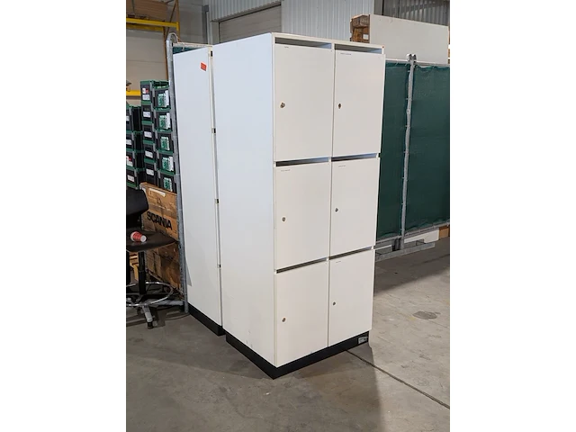 4x lockerkast, o.a. olssen met xs 731 codesloten - afbeelding 6 van  7