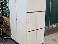 4x lockerkast, o.a. olssen met xs 731 codesloten - afbeelding 6 van  7