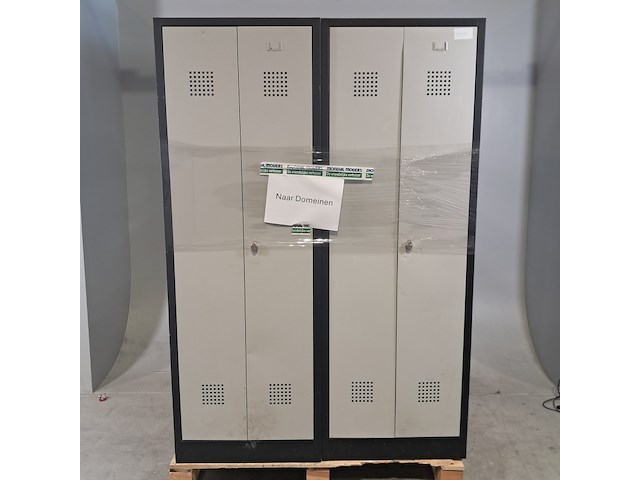 4x lockerkast - afbeelding 1 van  5