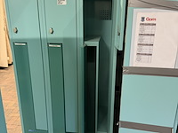 4x lockers, lichtblauw - afbeelding 2 van  2