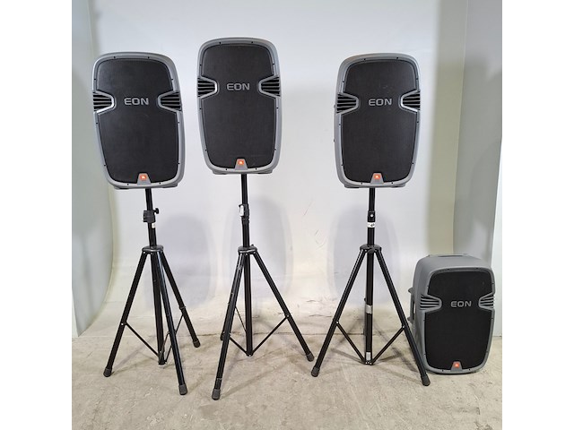 4x luidspreker, jbl, 300 series - afbeelding 1 van  10