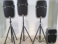 4x luidspreker, jbl, 300 series - afbeelding 1 van  10