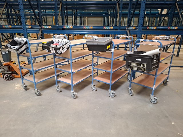 4x magazijnkar - afbeelding 1 van  5