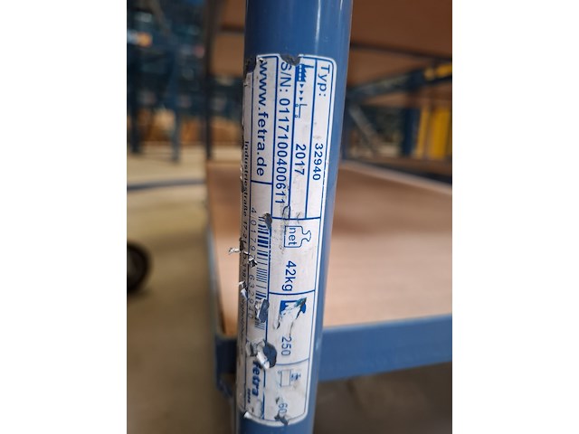 4x magazijnkar - afbeelding 4 van  5