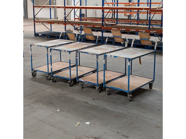 4x magazijnwagen - afbeelding 1 van  10