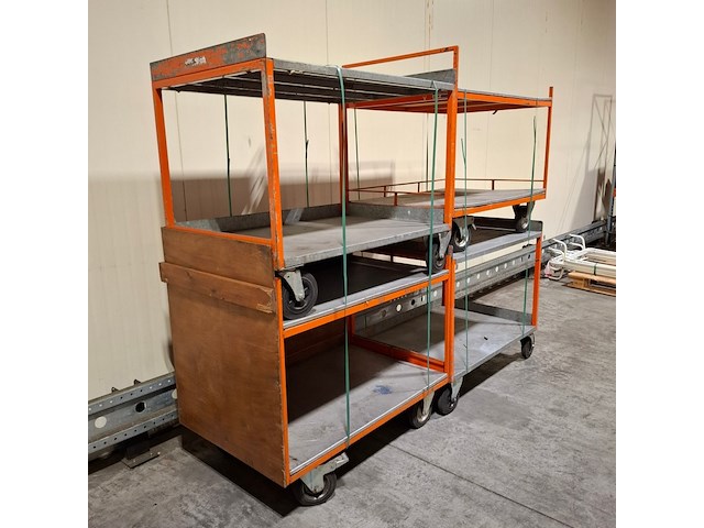 4x magazijnwagen - afbeelding 2 van  8