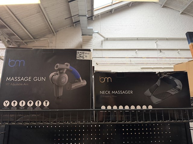 4x massage gun, nek massagekussen, bluemay - afbeelding 1 van  3