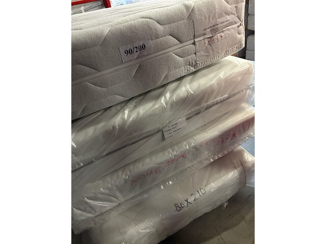 4x matras 90x200 - afbeelding 5 van  6
