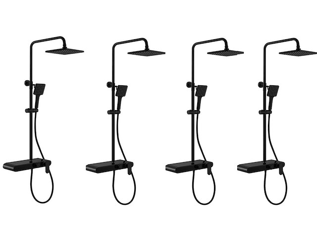 4x mawialux opbouw regendoucheset - digitaal display - afbeelding 1 van  7
