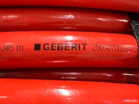 4x meerlagenbuis, geberit flowfit, rood, geisoleerd - afbeelding 2 van  5