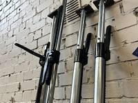 4x metalen ladingstangen met hendel- en ratelsysteem - afbeelding 3 van  7