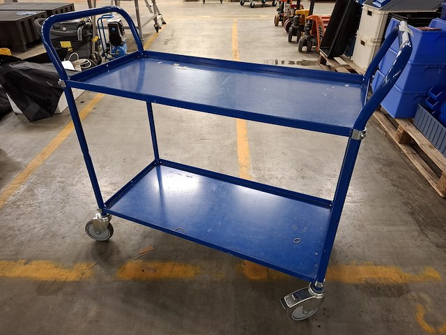 4x metalen materiaalwagen km - afbeelding 2 van  3