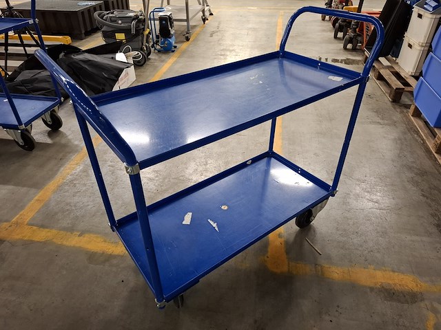 4x metalen materiaalwagen km - afbeelding 3 van  3