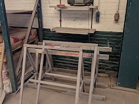 4x metalen schraag - afbeelding 1 van  5