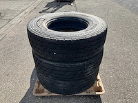 4x michelin 315/80 r22.5 xzus vrachtwagenband - afbeelding 3 van  9