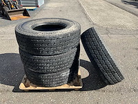 4x michelin 315/80 r22.5 xzus vrachtwagenband - afbeelding 4 van  9