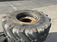 4x michelin 445/70 r19.5 xf band met velg - afbeelding 7 van  7