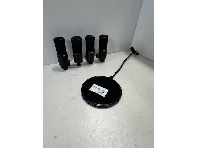 4x microfoon audio-technica, at2020 - afbeelding 1 van  5