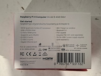 4x mini computer 4gb, raspberry pi 4, model b - afbeelding 2 van  2