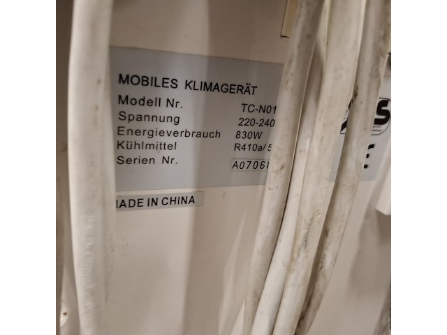 4x mobiele airco, o.a. cosmo - afbeelding 15 van  19