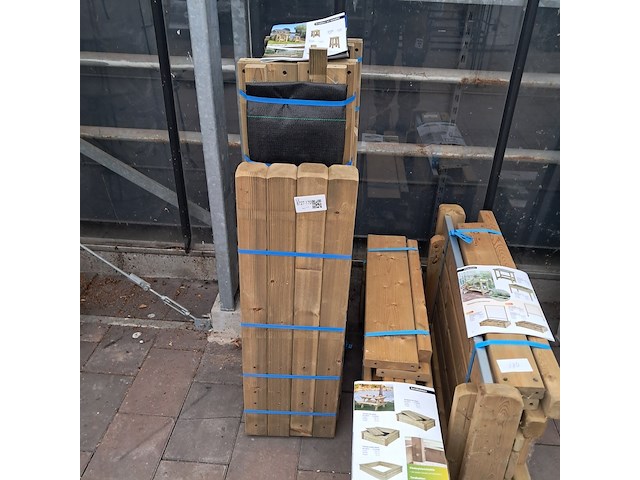 4x moestuin, o.a. talen tools - afbeelding 2 van  10