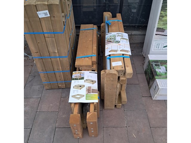 4x moestuin, o.a. talen tools - afbeelding 5 van  10