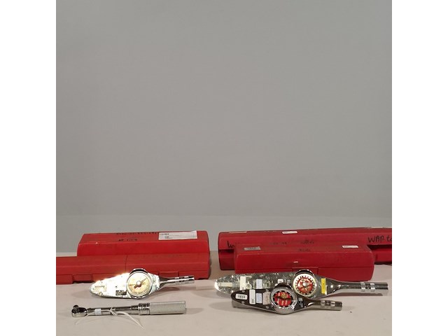 4x momentsleutel, snap-on - afbeelding 1 van  12