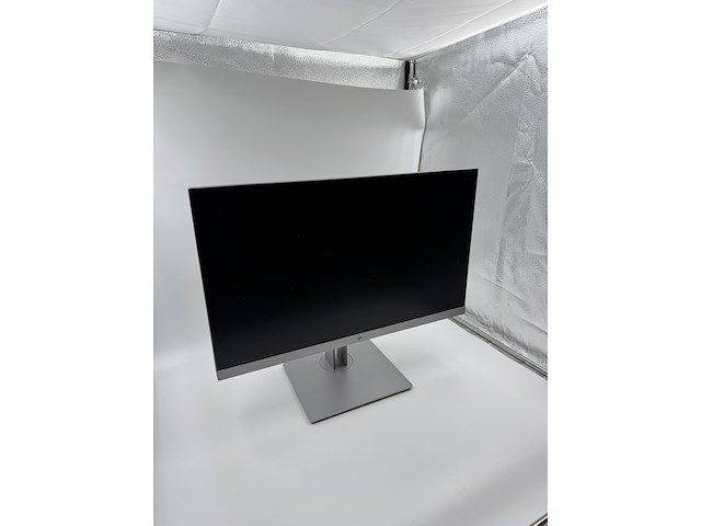 4x monitor – 24” full hd ips, hp, e243, zwart, 2017-2018 - afbeelding 2 van  7