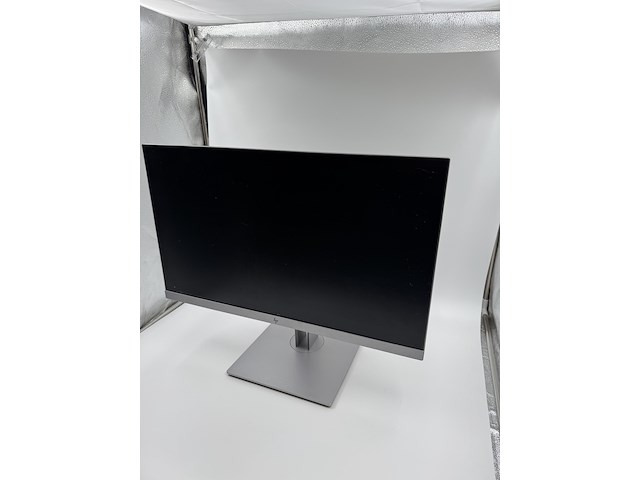 4x monitor – 24” full hd ips, hp, e243, zwart, 2017-2018 - afbeelding 3 van  7