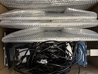 4x monitor – 24” full hd ips, hp, e243, zwart, 2017-2018 - afbeelding 6 van  7