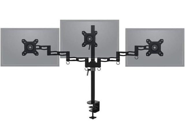 4x monitor arm 3 schermen, sam creative, braaa000005 - afbeelding 1 van  3