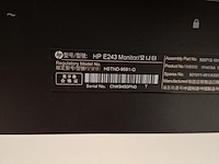 4x monitor hp, e243, 2019 - afbeelding 4 van  18