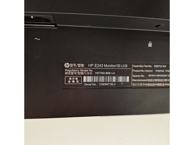 4x monitor hp, e243, 2019 - afbeelding 17 van  18