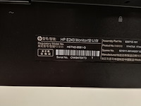 4x monitor hp, e243, 2019 - afbeelding 8 van  18